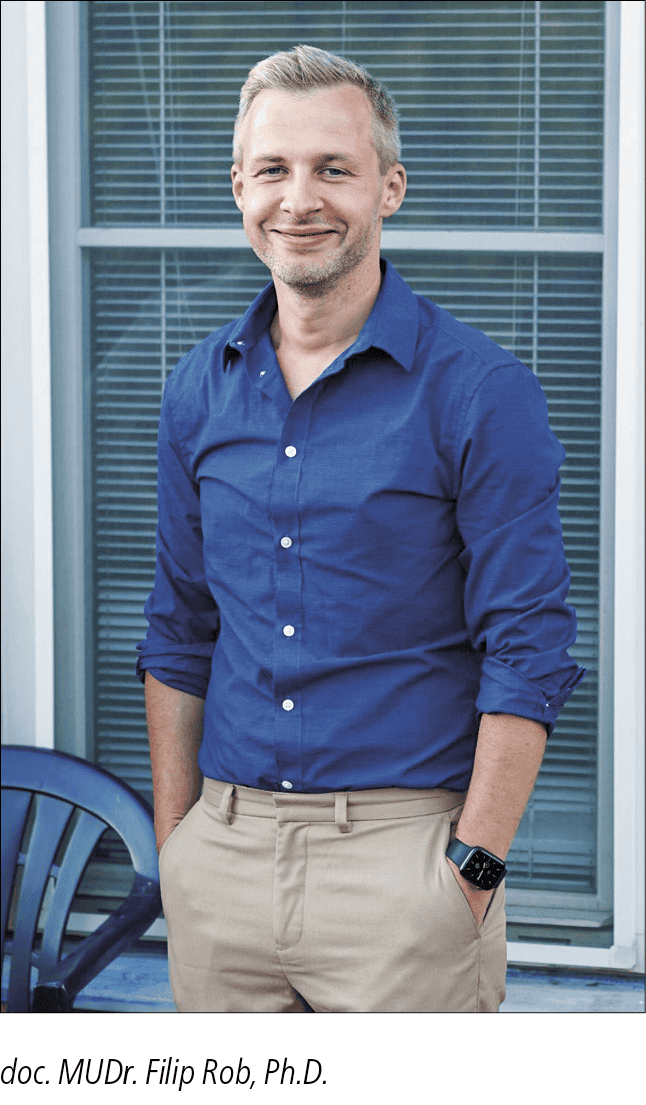 Docent Filip Rob: „V tom, co můžeme pacientům nabídnout, jdeme stále ...